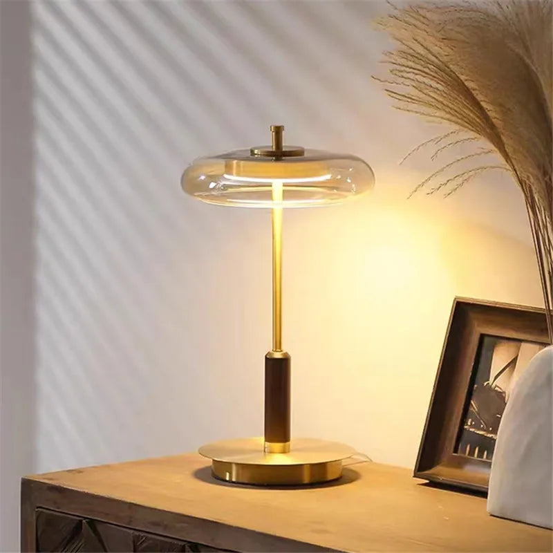 Luxe LED Tafellamp & Vloerlamp – Stijlvolle Verlichting voor Woonkamer, Slaapkamer & Badkamer - tafellampen - sfeerbeeld