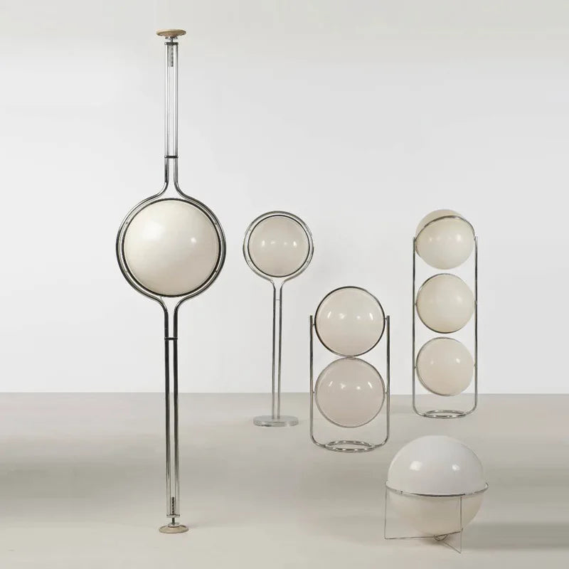 LumiSphere Art Deco LED Bol Vloerlamp - vloerlamp