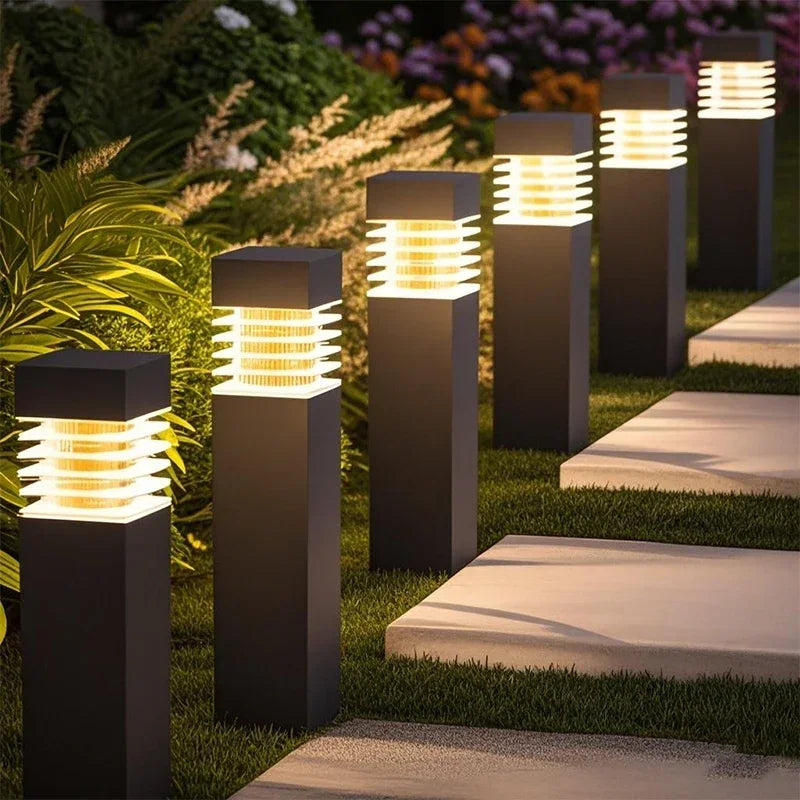 SolarLux Vierkante LED Grondlamp – IP65 Waterdicht