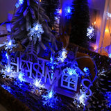 FrostLume LED Sneeuwvlok Slingerlicht