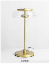 Aurélo – Designer Tafellamp van Glas met LED in Postmoderne Stijl