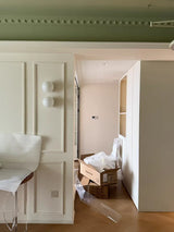 LumoSphere Witte Glasbol LED Wandlamp