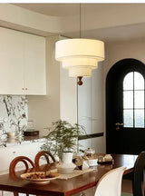 Boho Green Fabric Hanglamp