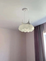 PrincessLume – Franse Kroonlamp met Crèmekleurige Windstijl