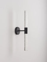 LumiGlas – Luxe LED Wandlamp met Kristal Bubbelstaaf