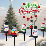 SnowGlow Kerst Sneeuwpop Solar LED Padverlichting