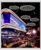 Deense Designer IJzeren Mesh Wolk Hanglamp