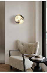 Luxe Natuursteen Wandlamp