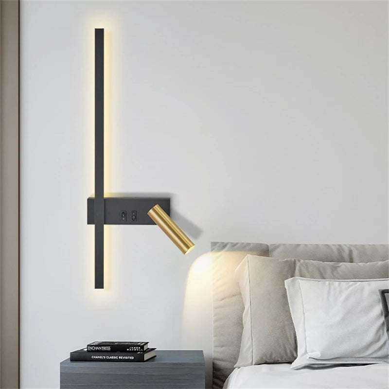 AuroraLuma Nordic Dual LED Wandlamp