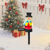 SnowGlow Kerst Sneeuwpop Solar LED Padverlichting