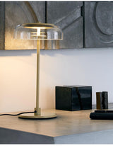 Aurélo – Designer Tafellamp van Glas met LED in Postmoderne Stijl