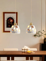 TerraLume LED Hanglamp – Moderne Terrazzo & Koper Designlamp