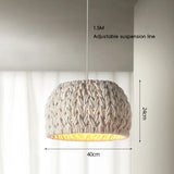 ZenAura Japanse Rieten Hanglamp