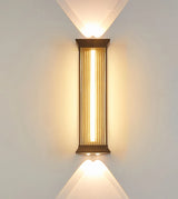 SteelLux LED Buitenlamp – Waterdichte RVS Wandlamp voor Tuin