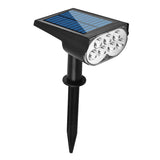 SOLARFORCE 7LED Verstelbare Solar Spotlight