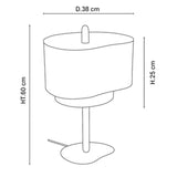 Wabi-Sabi Japanse Stoffen Staande Lamp – Minimalistische LED Vloerlamp voor Slaapkamer & Woonkamer