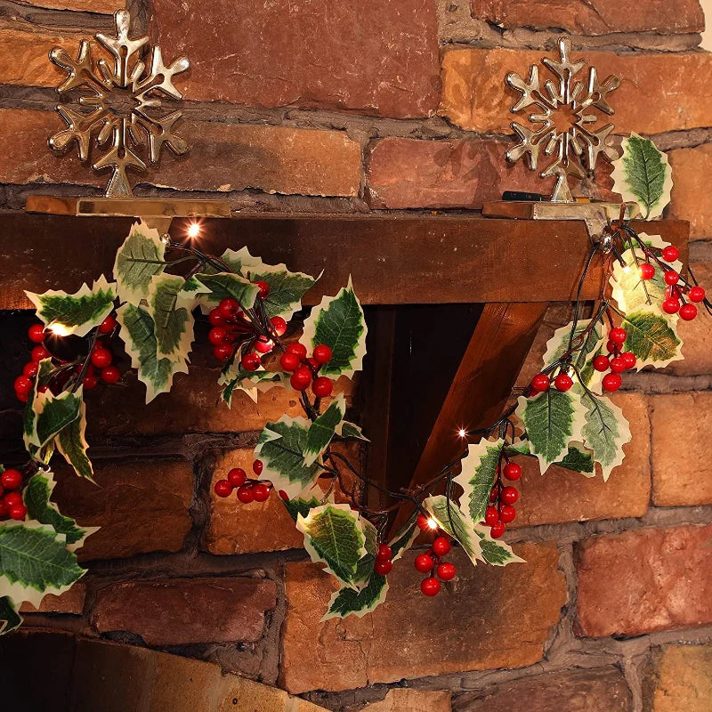 LumiBerry 2M LED Kerstguirlande - buitenverlichting - sfeerbeeld