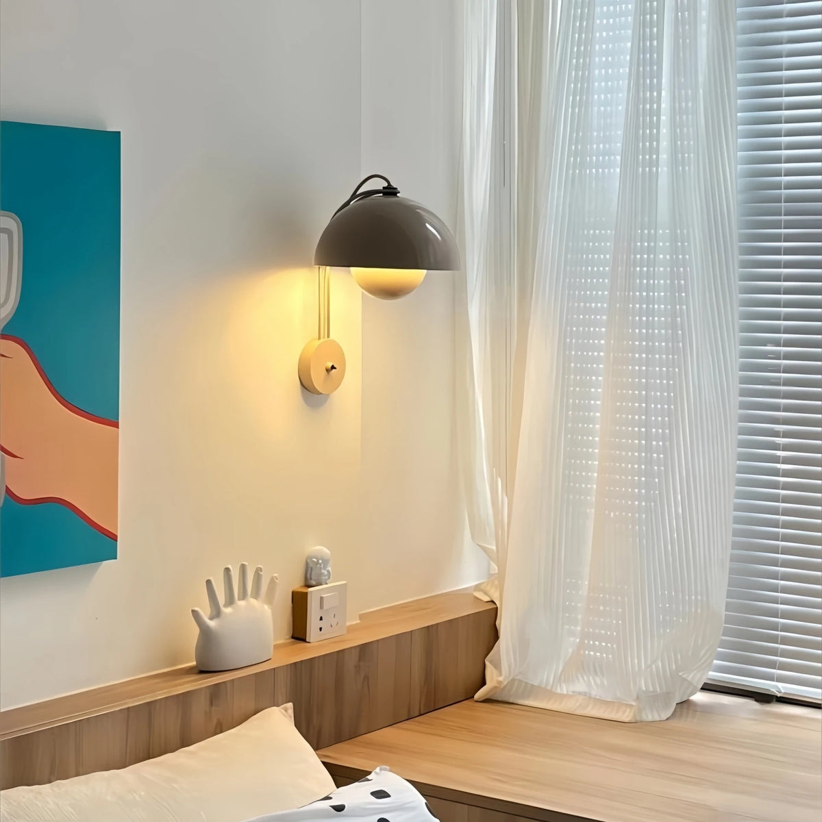 Artpad Bud Wandlamp - wandlamp - sfeerbeeld