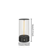 Modern Minimalistische Ademlicht Tafellamp – Draagbare Oplaadbare Touch Bedlamp & Nachtlampje