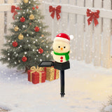 SnowGlow Kerst Sneeuwpop Solar LED Padverlichting