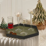 LumaVase Glazen Kandelaar Set