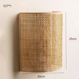 NATURA RATTAN Rotan Wandlamp