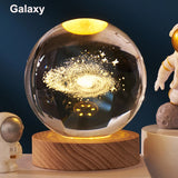 Lumea Galaxy Kristallen Nachtlamp