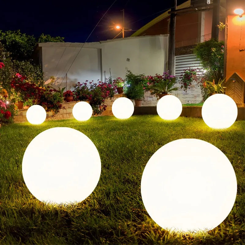 LUXARÉ GlowSphere RGB Tuinlamp op Zonne-energie - buitenverlichting