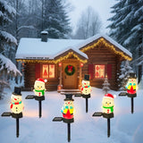 SnowGlow Kerst Sneeuwpop Solar LED Padverlichting