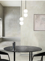 NordLume DuoSphere – Scandinavische Dubbele Glazen Hanglamp