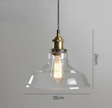 NordicLoom – Moderne Loft Hanglamp met Glas