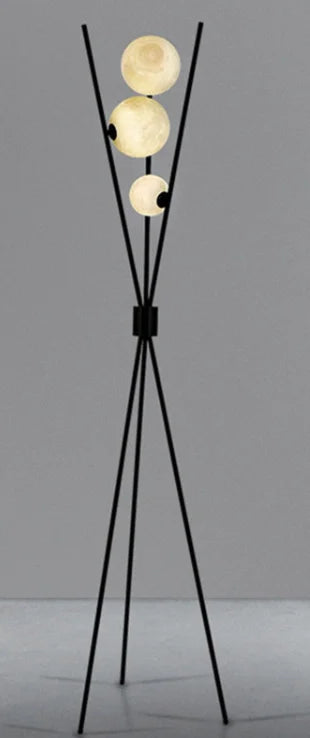 LunaGlow 3D Maan Vloerlamp – Elegante LED Tripod Lamp voor Woonkamer, Slaapkamer & Studieruimte - vloerlamp - detail