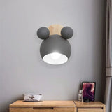 Nordic Mickey Wandlamp – Designlamp voor Slaapkamer, Hal & Kinderkamer