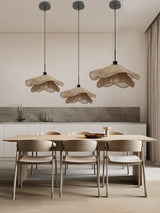 WabiRope Aura: Scandinavische Wabi Sabi Hennep Touw Hanglamp