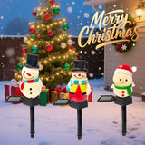 SnowGlow Kerst Sneeuwpop Solar LED Padverlichting