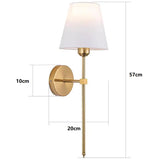 AURELUX Industriële Wandlamp