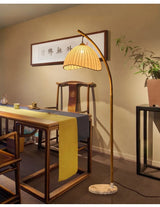 ZenGlow Wabi-Sabi LED Vloerlamp – Scandinavisch Minimalisme & Japans Design voor een Rustgevende Sfeer