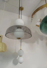 NordLume DuoSphere – Scandinavische Dubbele Glazen Hanglamp