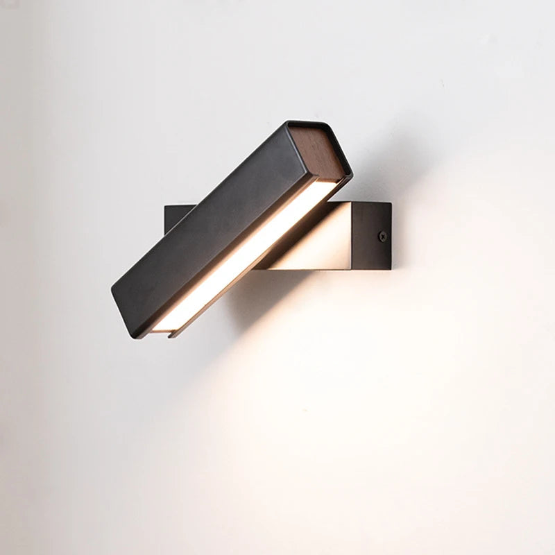 Nordic FlexGlow – Minimalistische Draaibare LED Wandlamp - wandlamp - sfeerbeeld