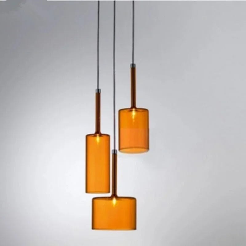 LuceVetro Eleganza – Italiaanse Minimalistische Design Hanglamp - hanglampen
