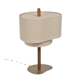 Wabi-Sabi Japanse Stoffen Staande Lamp – Minimalistische LED Vloerlamp voor Slaapkamer & Woonkamer