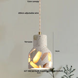 TerraLume LED Hanglamp – Moderne Terrazzo & Koper Designlamp