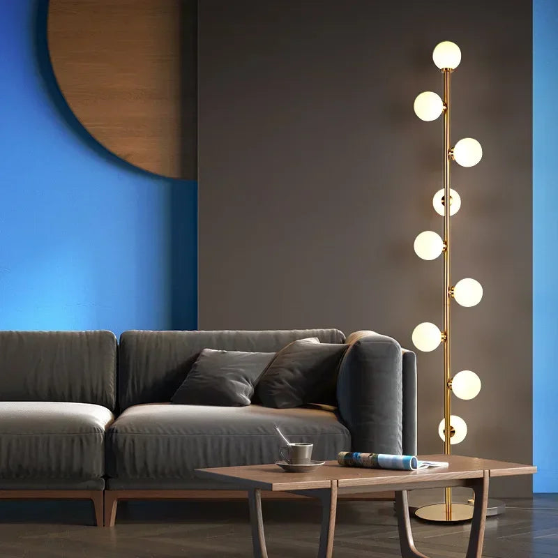Luxe Nordic Design Staande Lamp - vloerlampen - sfeerbeeld