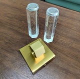 AuroraLux Bubble Wandlamp – Luxe Gouden LED