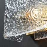 LuxeLuma Postmoderne Koperen Wandlamp met Glazen Kap