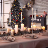 LumenAcry Heldere Acryl Kandelaar Set (3-delig)