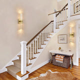 AuroraLux Bubble Wandlamp – Luxe Gouden LED