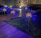Solar LED Vuurwerk Kerstverlichting