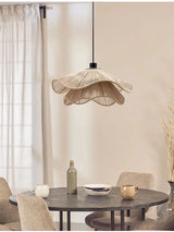 WabiRope Aura: Scandinavische Wabi Sabi Hennep Touw Hanglamp