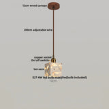 TerraLume LED Hanglamp – Moderne Terrazzo & Koper Designlamp